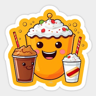 ice cream cute T-Shirt Sticker